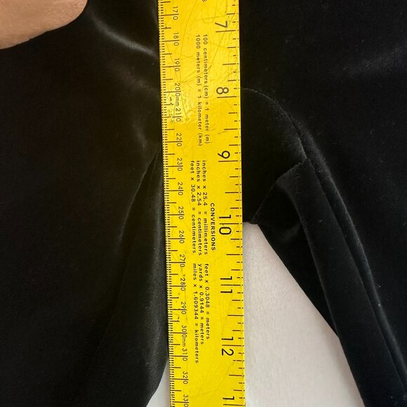 NWT Spanx Velvet Velour Pull-on Shaping Leggings Black Women's Size XSmall - Picture 6 of 7